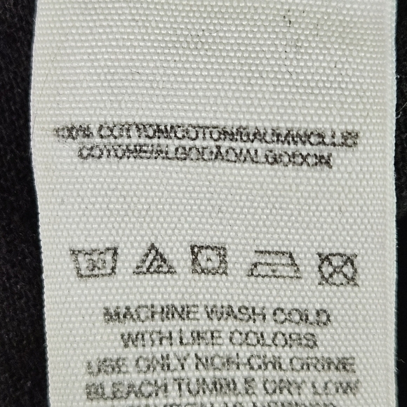 Free People High Rise Distressed Shorts Crochet Lace Trim in Stark Black Size 29 - Picture 7 of 11